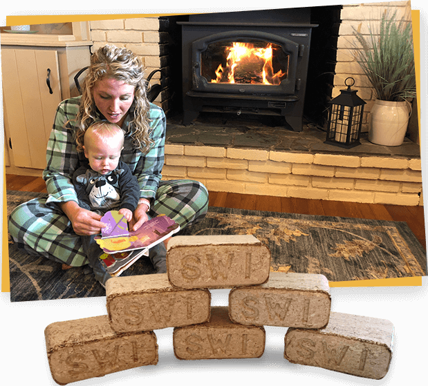 North Atlantic Fuels - Have you heard of our BioBricks? They are compressed  wood bricks made from dried sawdust that are specifically designed to  create hot and efficient fires in wood stoves.